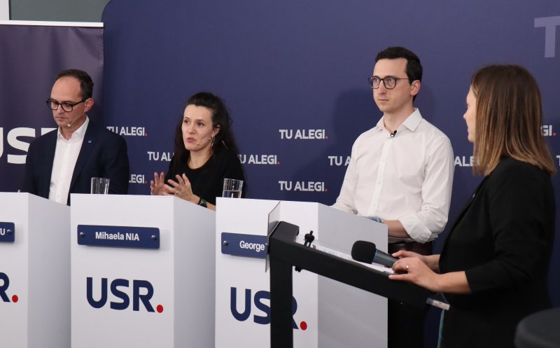 Cu cine vrea USR să pună mâna pe primăria Cluj-Napoca. O nouă dezbatere publică între cei 3 candidați