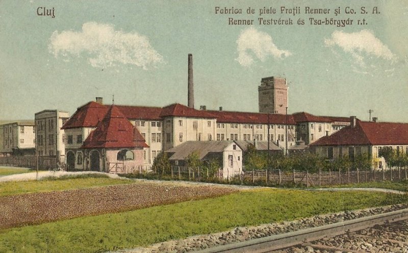 Imagini de colecție cu fabrica Clujana