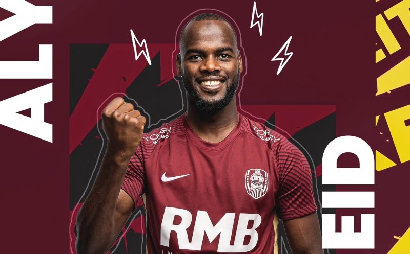 Aly Abeid, prezentat oficial de CFR Cluj
