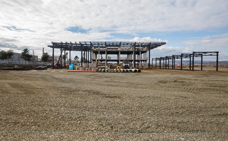 Vizită pe șantierul Park&Ride de la aeroportul Cluj. Va fi gata anul acesta
