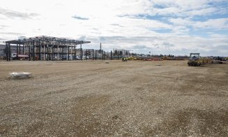 Vizită pe șantierul Park&Ride de la aeroportul Cluj. Va fi gata anul acesta