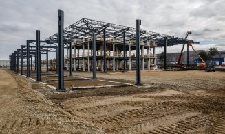Vizită pe șantierul Park&Ride de la aeroportul Cluj. Va fi gata anul acesta