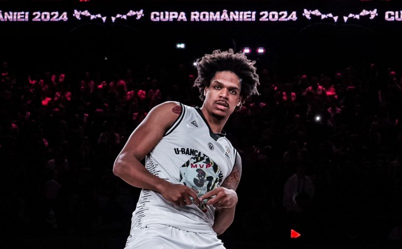 Jarell Eddie, MVP la prima sa finală alături de U-BT Cluj: "Cred că toți merităm un astfel de premiu"