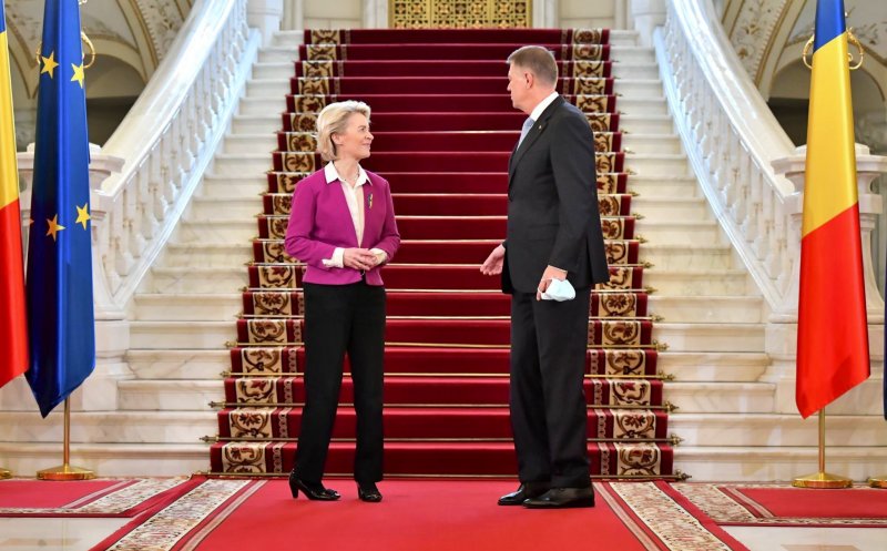 Ursula von der Leyen candidează pentru un nou mandat la șefia Comisiei Europene. Ce au transmis președintele Iohannis și liderul PNL