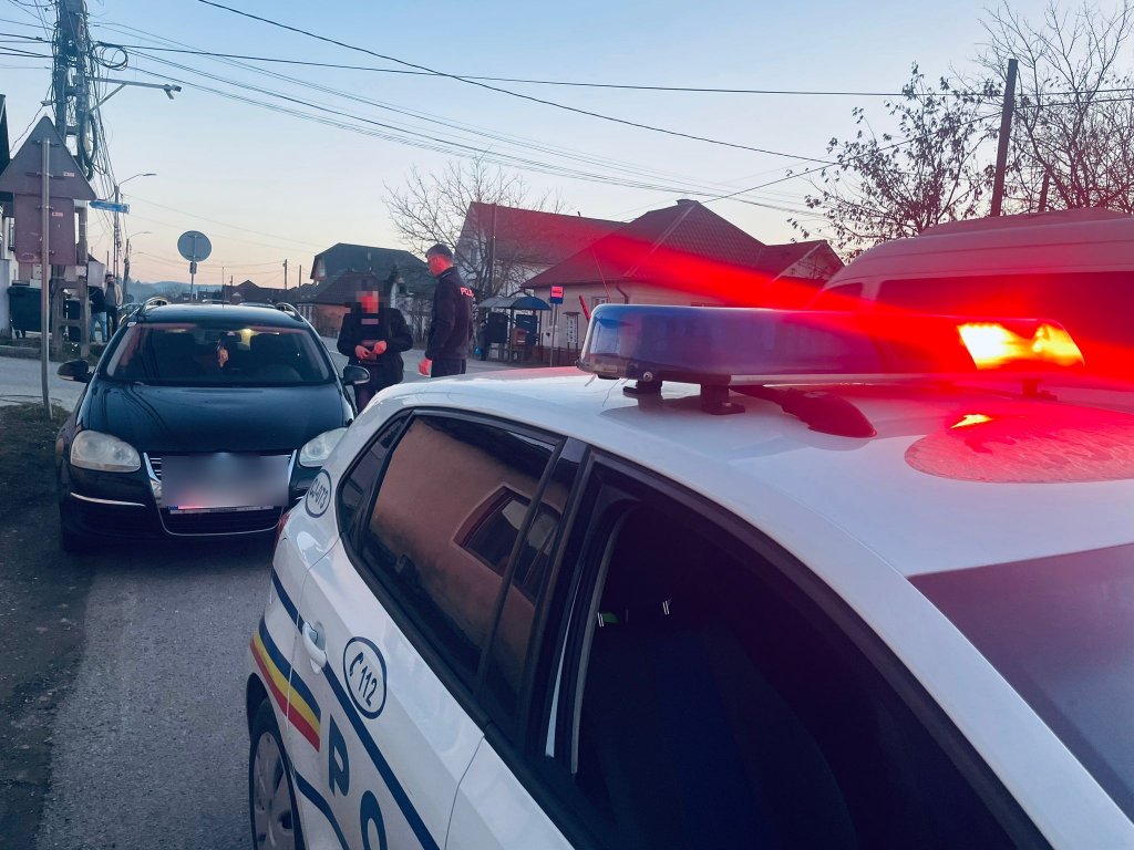 Șofer beat criță, prins la volan în Dej. Polițiștii l-au depistat la timp înainte să provoace un accident