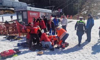 Schior resuscitat pe pârtie după ce a intrat în stop cardio-respirator. S-a solicitat elicopterul SMURD