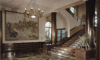 Interiorul fostului sediu al comandamentului Armatei Maghiare. Ulterior, sediu al Securității și SRI