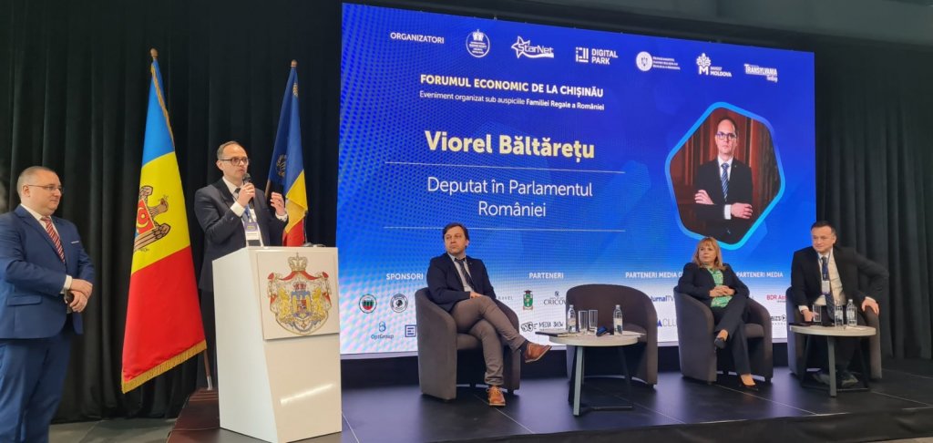 Deputatul Băltărețu, la forumul Economic de la Chișinău: „România susține aderarea Rep. Moldova la Uniunea Europeană”