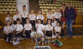 5 medalii de aur, în contul Clubului sportiv UMF pentru majoretele Magic şi Madness la Campionatul Național de la Cluj-Napoca / ”Cehia, venim!”