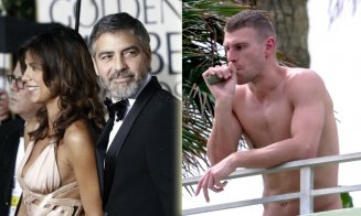 Fosta iubită a lui George Clooney și partenerul ei, un român cu 15 ani mai tânăr, goi-pușcă în văzul tuturor