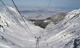 Turiști blocați la înălțime în telecabina de la Bâlea Lac