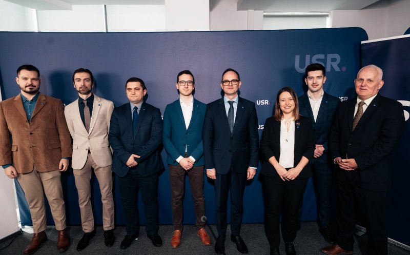 USR și-a prezentat candidatul pentru primăria Cluj-Napoca. Cum arată lista pentru Consiliul Local