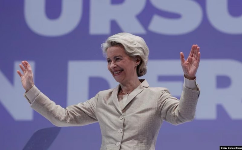 Congresul PPE de la București | Ursula von der Leyen, desemnată candidata popularilor europeni pentru un nou mandat la șefia CE