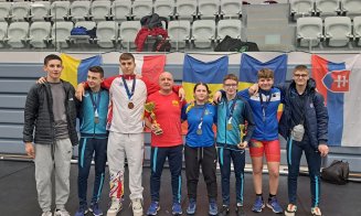 Luptătorii de al CSM Cluj-Napoca, pe podium la Budapesta: Aur, argint și bronz