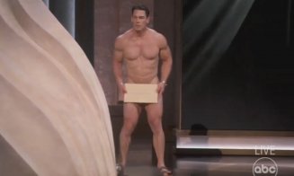 Moment de senzație la Oscar 2024. John Cena a urcat gol pe scenă
