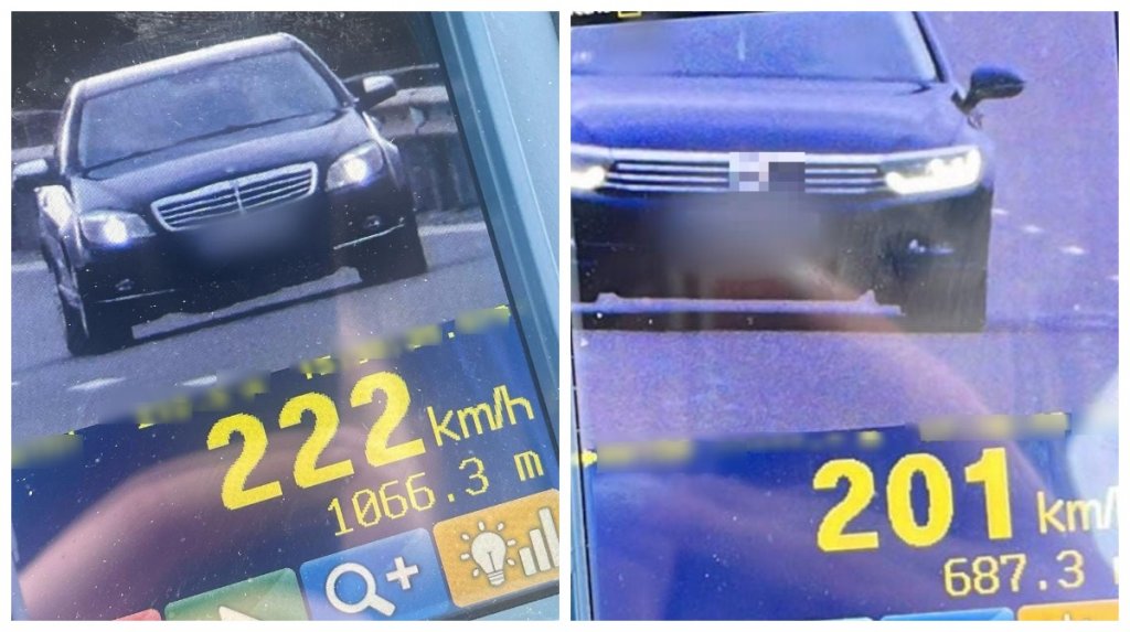 Autostrada Transilvania, noua "pistă de curse" a Clujului. Șoferi depistați în timp ce goneau cu peste 200km/h