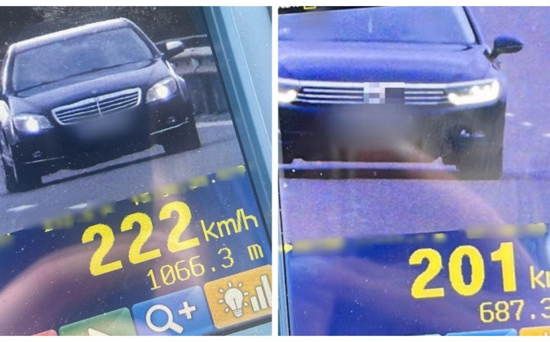 Autostrada Transilvania, noua "pistă de curse" a Clujului. Șoferi depistați în timp ce goneau cu peste 200km/h