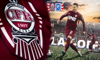 CFR Cluj - Universitatea Craiova: Bilete pentru primul meci din play-off al feroviarilor