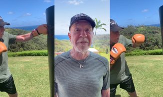 Chuck Norris se simte de 48 de ani la cei 84 recent împliniţi / "Poartă mănuși de box pentru a proteja sacul, nu mâinile"