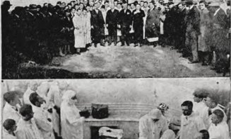 Vizita savantului american Frederick H. Albee în România. A fost un celebru chirurg, inventator al grefei osoase