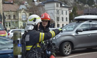 Plan Roșu de Intervenție la Grand Hotel Napoca şi desfăşurare de forţe de intervenţie