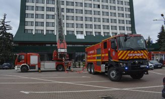 Plan Roșu de Intervenție la Grand Hotel Napoca şi desfăşurare de forţe de intervenţie