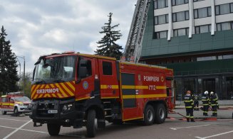 Plan Roșu de Intervenție la Grand Hotel Napoca şi desfăşurare de forţe de intervenţie