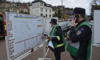 Plan Roșu de Intervenție la Grand Hotel Napoca şi desfăşurare de forţe de intervenţie