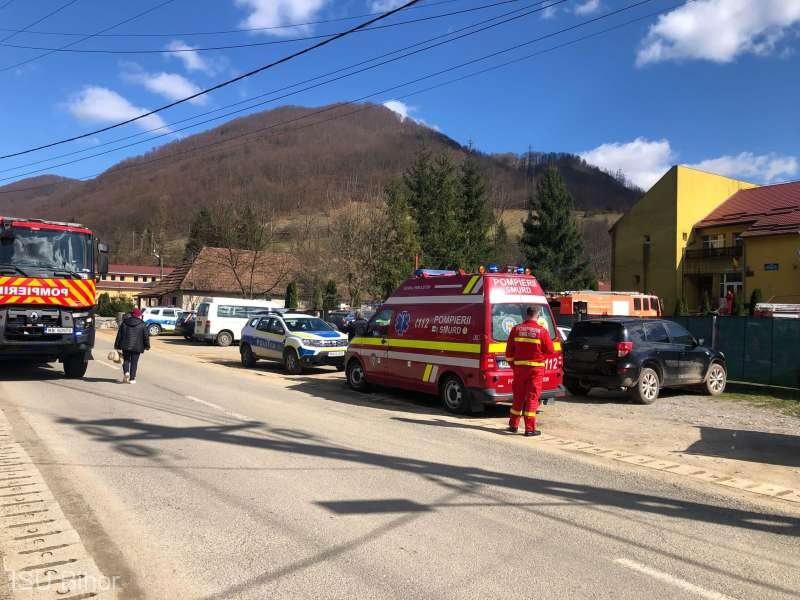 Incendiu la un centru pentru persoane cu handicap. Peste 40 de pacienți, evacuați