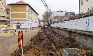 Cum merg lucrările la Parcul Caragiale. Canalul Morii va fi descoperit până la strada Ferdinand și clădirea BT își va schimba “fața”