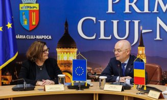 Ce au discutat primarul Emil Boc și Adina Vălean, Comisar european pentru transporturi