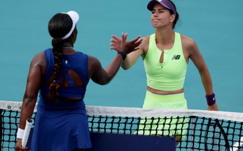 Sorana Cîrstea face istorie la Miami Open. Calificare spectaculoasă în optimile de finală