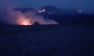 10 hectare pârjolite într-o localitate din județul Cluj / Dezastru ecologic provocat de incendiile de vegetație