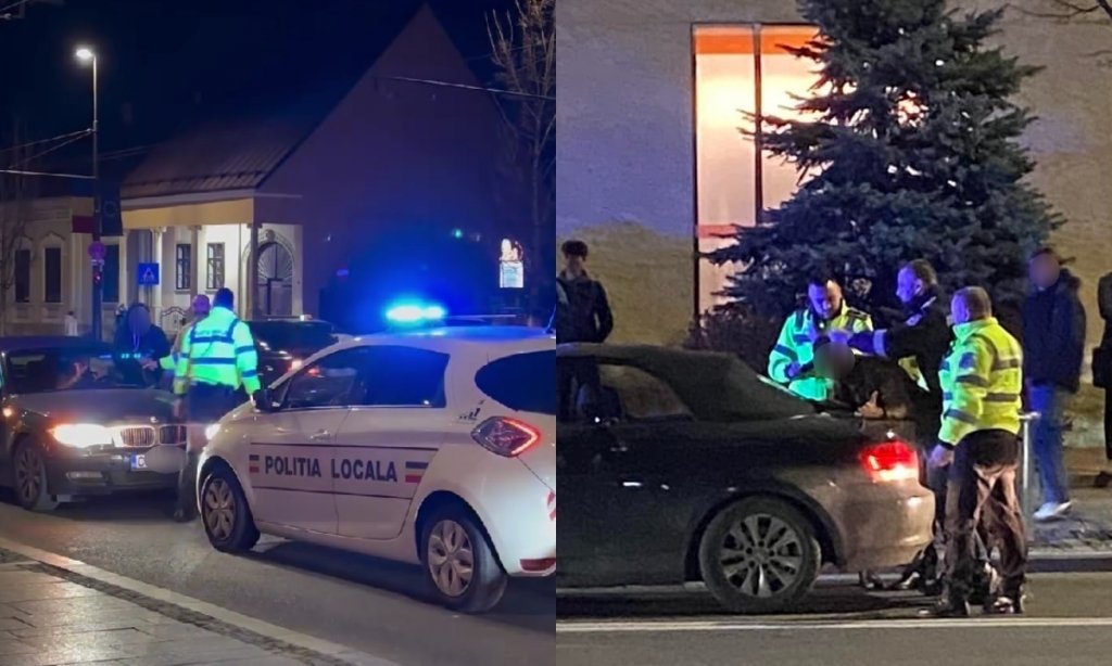 Șofer beat și cu permisul suspendat, încătușat pe Calea Moților. CINCI polițiști au intervenit în forță