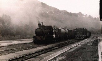 Fotografii superbe de colecție din anii `60 -`90 cu mocănița din Apuseni, de la Turda la Abrud