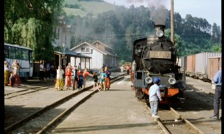 Fotografii superbe de colecție din anii `60 -`90 cu mocănița din Apuseni, de la Turda la Abrud