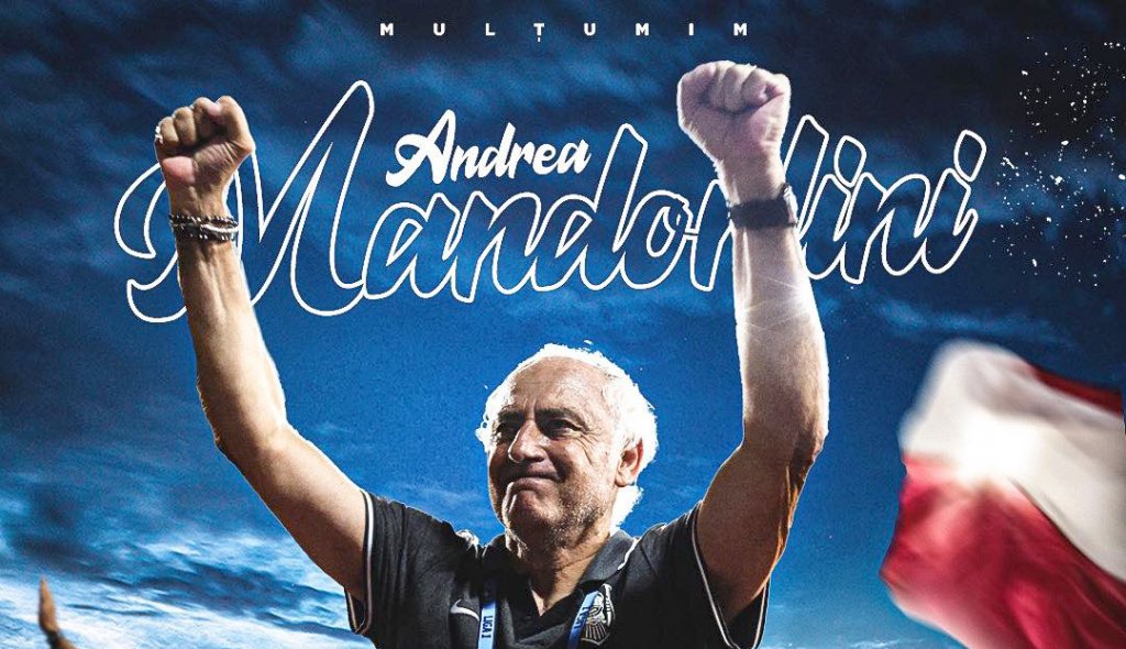 S-a aflat ce contract a semnat Andrea Mandorlini cu Nelu Varga la CFR Cluj / "Grazie, Mister!"