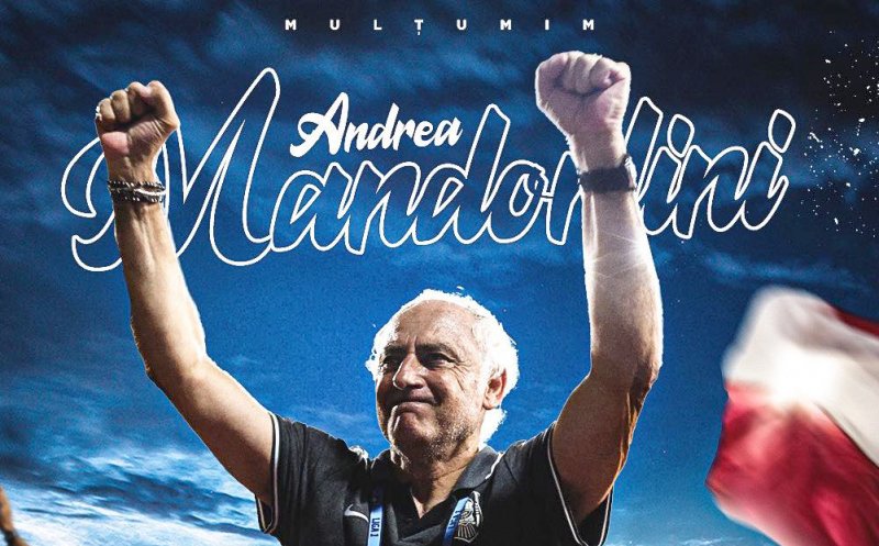 S-a aflat ce contract a semnat Andrea Mandorlini cu Nelu Varga la CFR Cluj / "Grazie, Mister!"