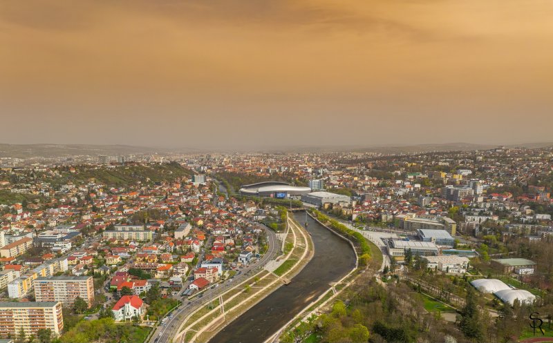 Dune à la Cluj: Norul de praf saharian a transformat orașul într-un decor de film