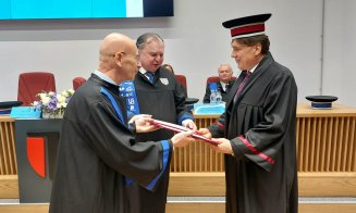 UTCN a acordat titlul de Doctor Honoris Causa profesorului Radu Grosu de la Universitatea Tehnică din Viena