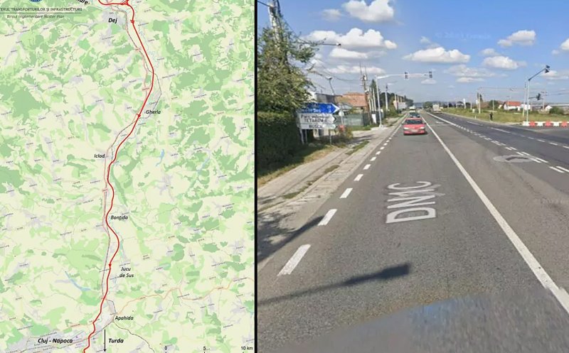 CNAIR a suspendat licitația pentru studiul de fezabilitate la DRUMUL EXPRES Cluj-Napoca - Dej, legătura între Autostrada Transilvania și Autostrada Nordului