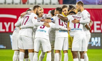 CFR Cluj dispută astăzi derby-ul "feroviar" cu Rapid