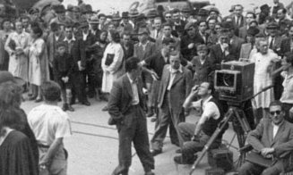 Filmarea filmului „Iubitor de teatru” la Cluj, 1944