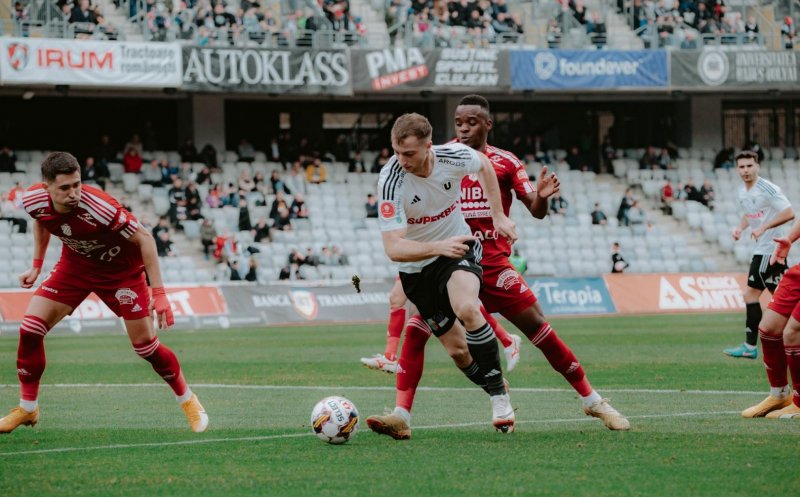 Daniel Popa, după reușita superbă din meciul cu Hermannstadt: "Am intrat foarte bine, cu dorința de a da gol"