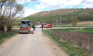Un nou drum județean din Cluj a intrat în reparații. Ce lucrări se fac