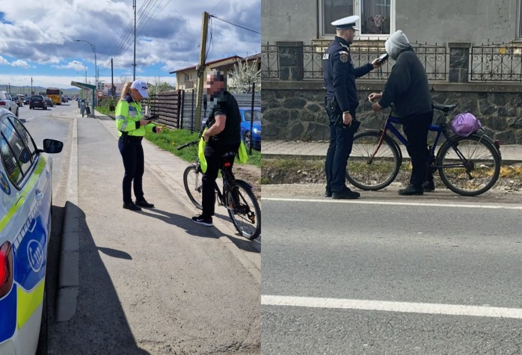 Razie pentru prinderea bicicliștilor beți pe drumurile din Cluj. Care a fost cea mai mare alcoolemie