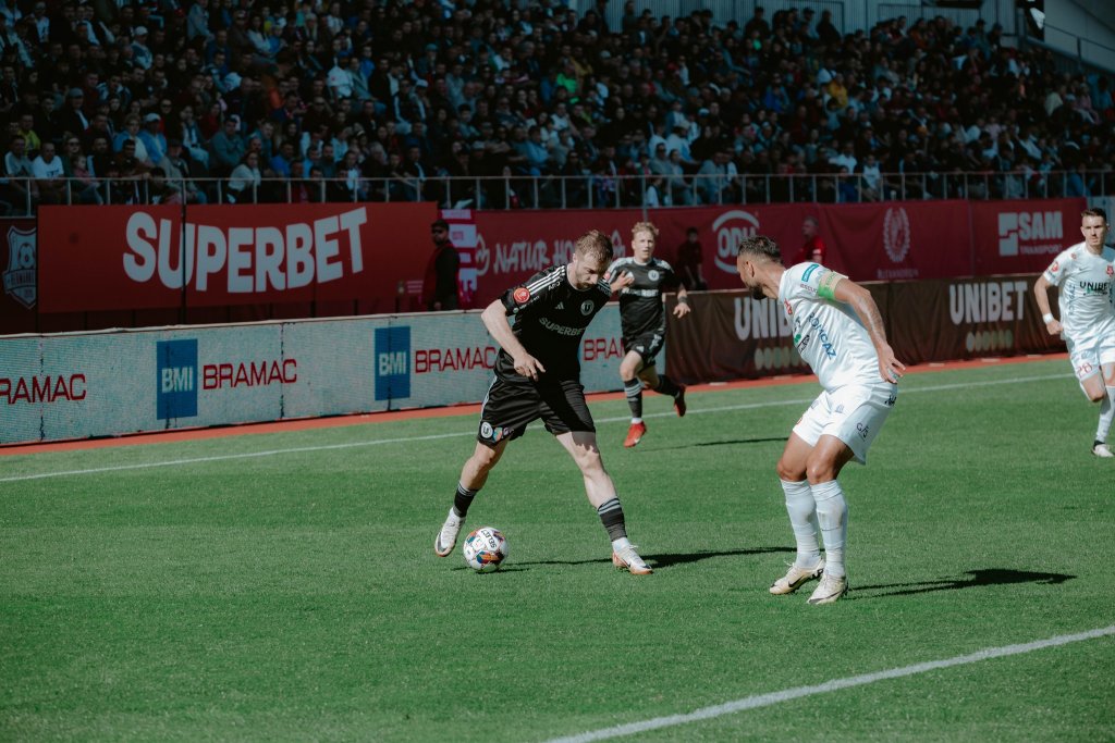 Primarul, entuziasmat de golul marcat de "U" la Sibiu: "Combinația Nistor-Popa e de generic. Îmi aduceam aminte de Ronaldinho și Messi"
