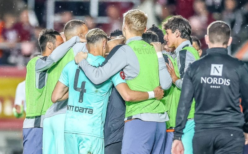 Trei jucători de la CFR Cluj incluși în echipa ideală a etapei din Superligă