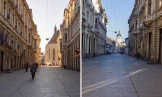 Terase pe noile pietonale ale Clujului. Cât este chiria