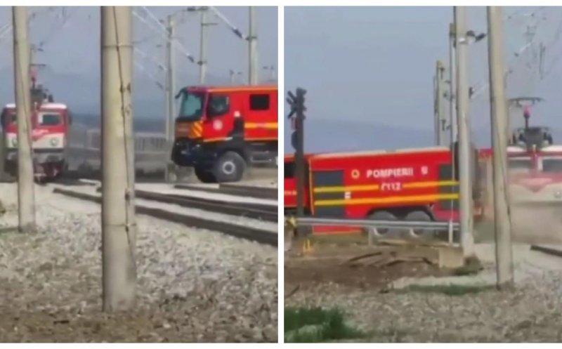 Mecanicul de locomotivă care a reușit să evite un impact catastrofal cu mașina de pompieri din Cluj, premiat de CFR Călători